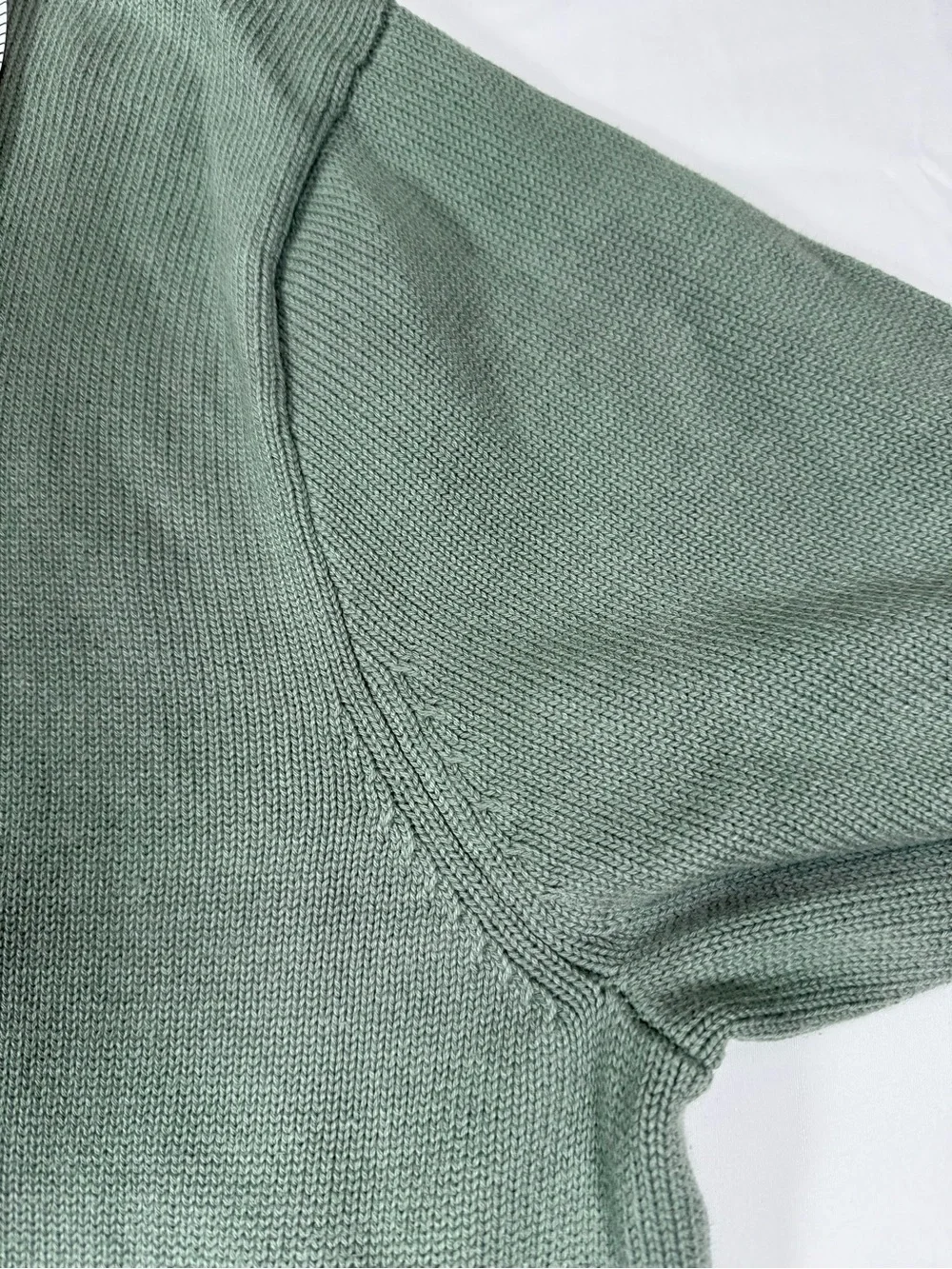 J.CREW Mens Heritage Cotton Mockneck Sweater XL Quiet Luxury Preppy Old Money